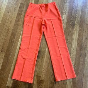 Vintage side-zip orange pants!